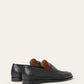 Sergio loafers van leer | BG_TRANSPARENT | Zwart