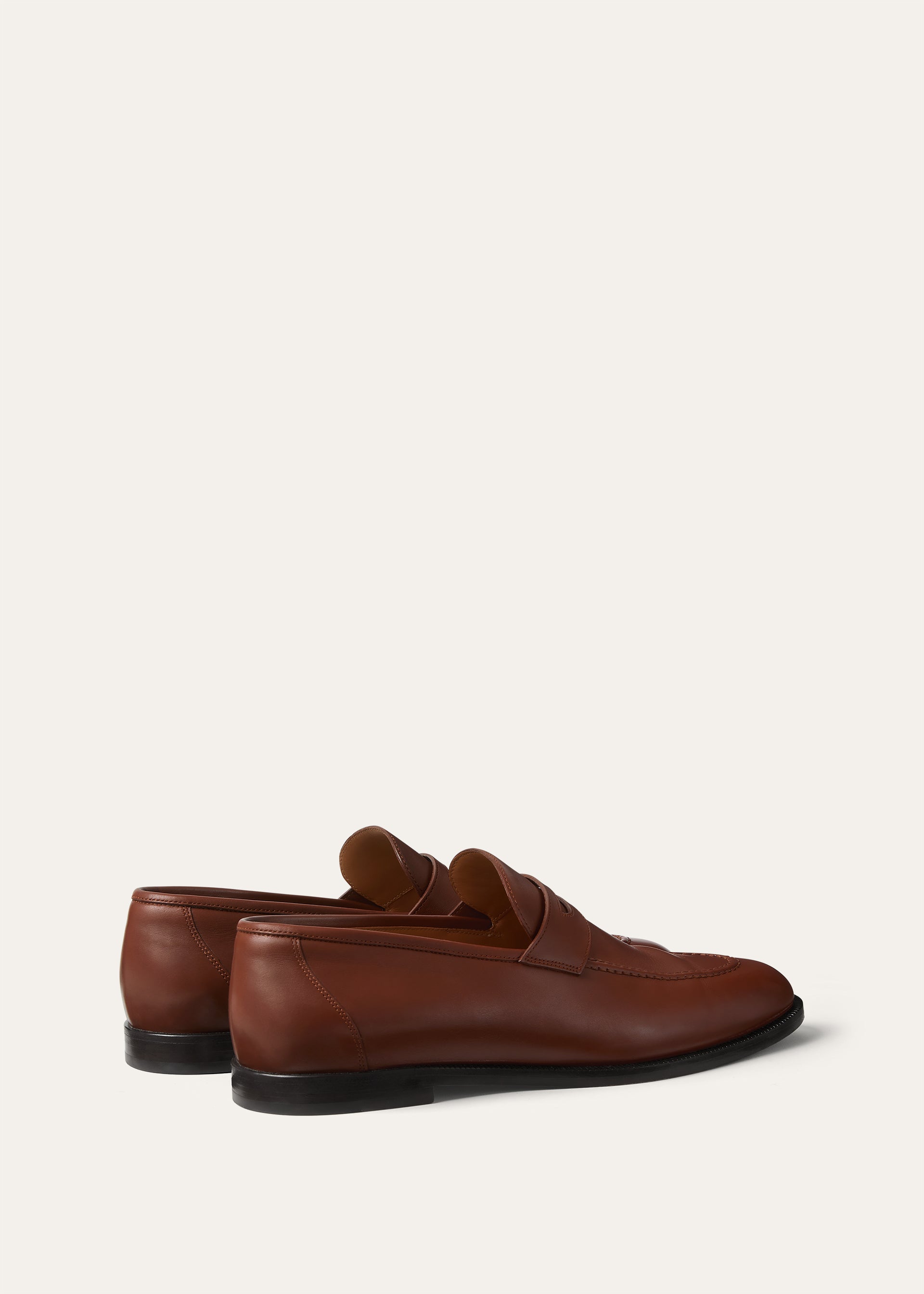 Sergio loafers van leer | BG_TRANSPARENT | Bruin