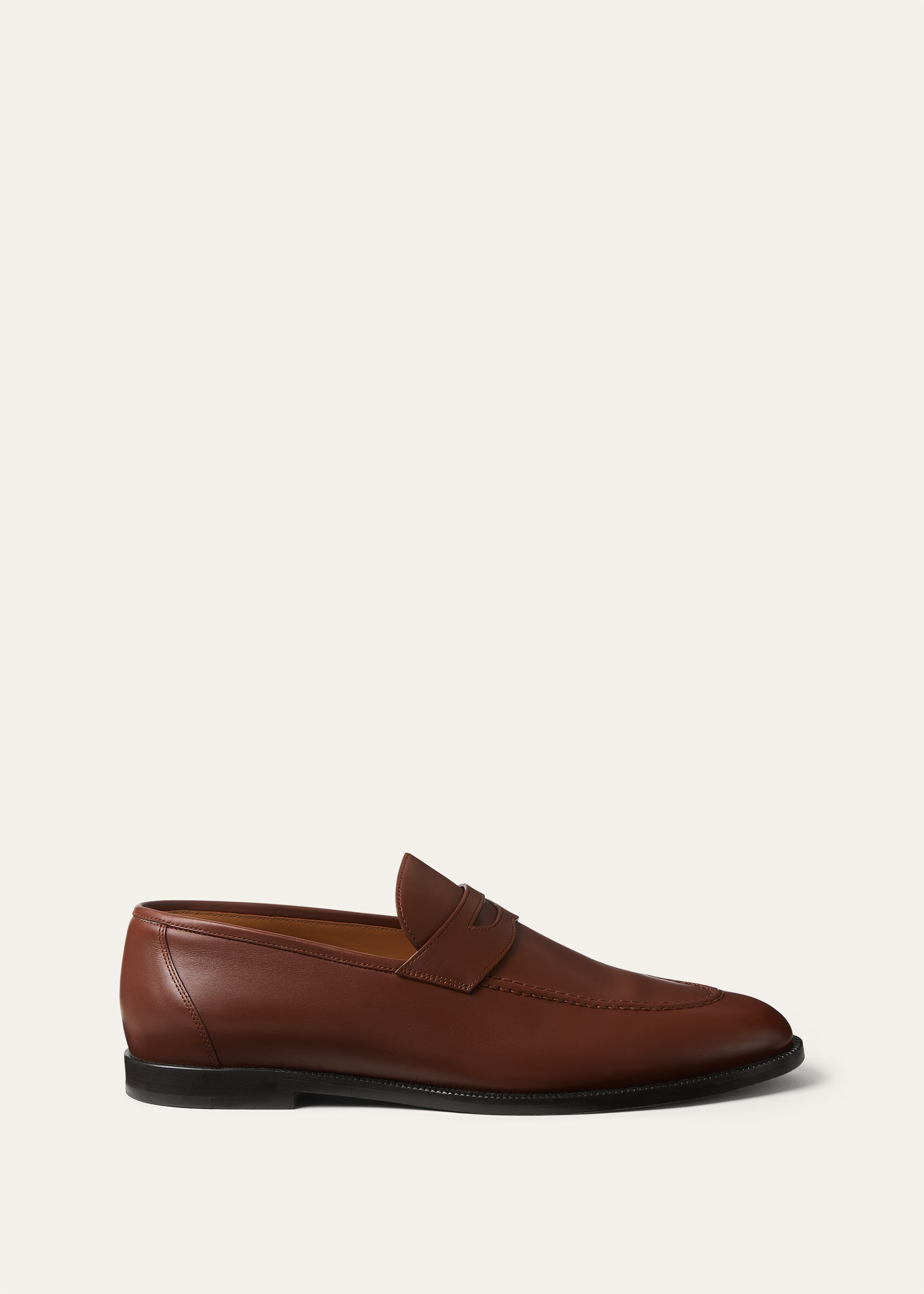 Sergio loafers van leer | BG_TRANSPARENT | Bruin