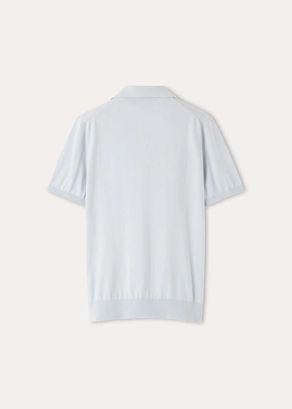 Polo shirt van katoen | L.Blauw