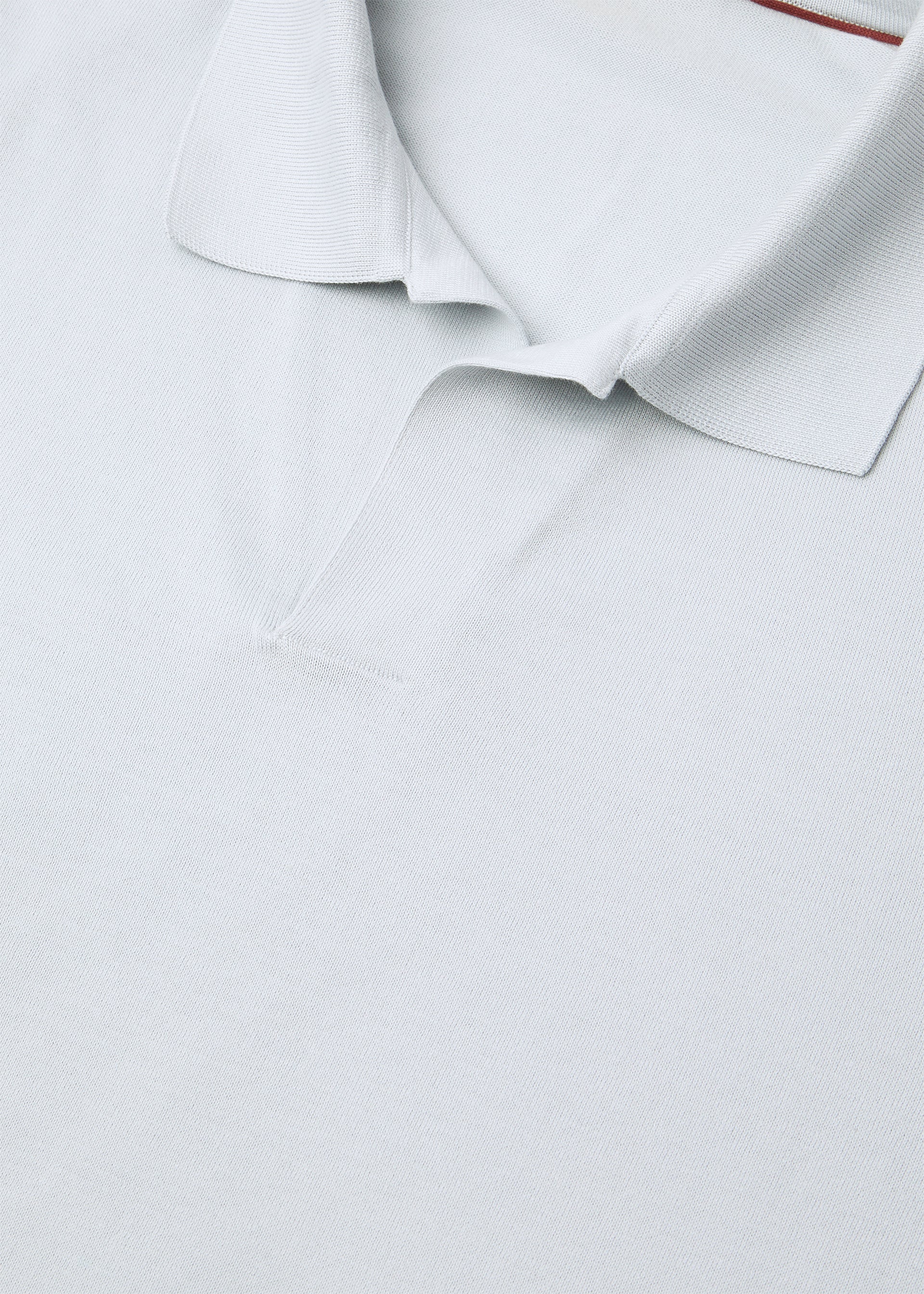 Polo shirt van katoen | BG_TRANSPARENT | L.Blauw