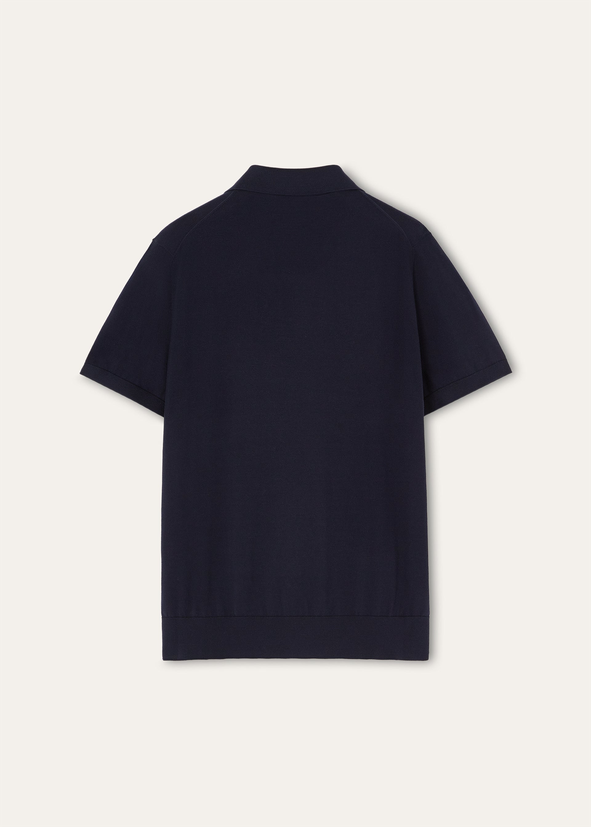 Polo shirt van katoen | BG_TRANSPARENT | BLUE NAVY