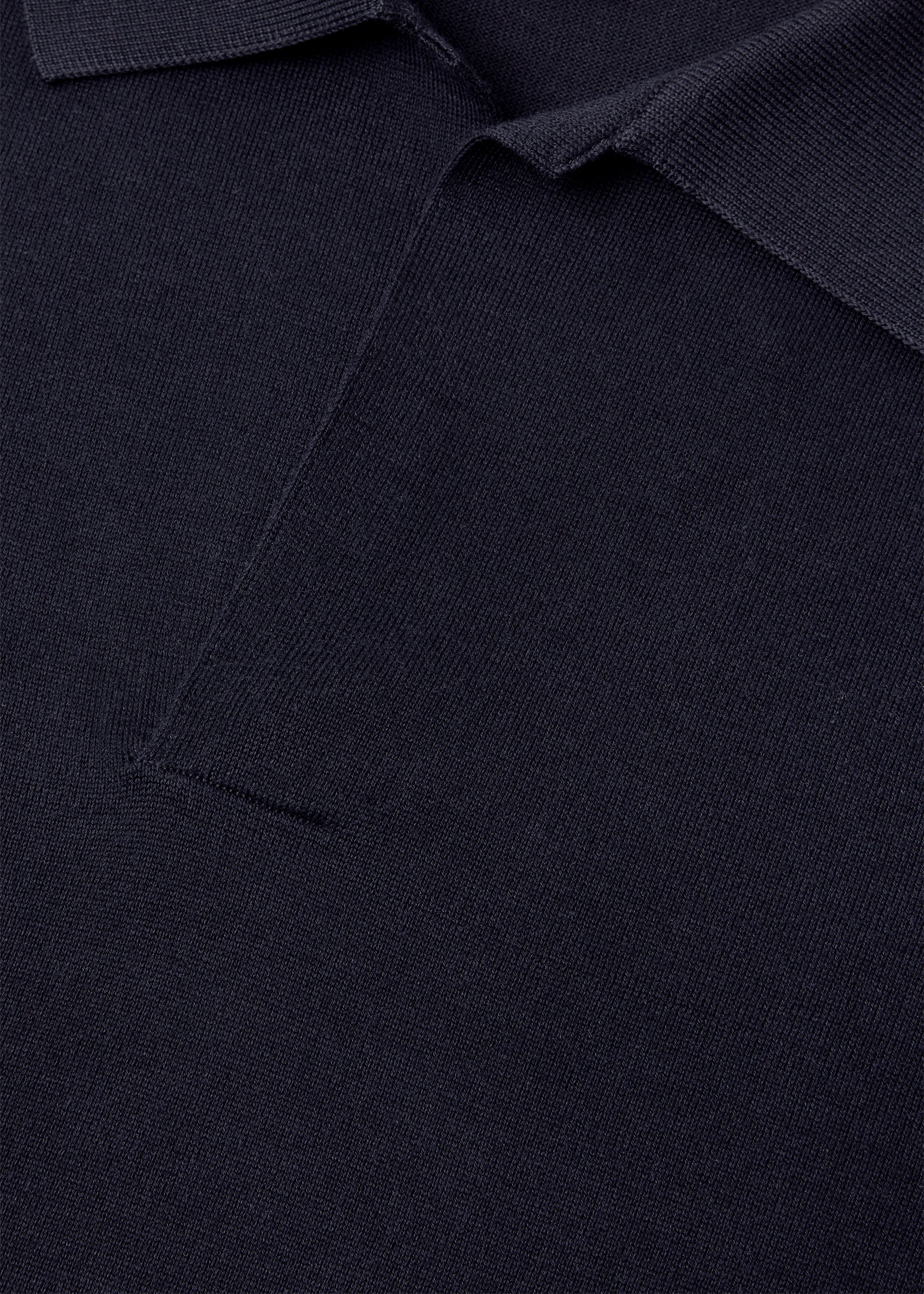 Polo shirt van katoen | BG_TRANSPARENT | BLUE NAVY