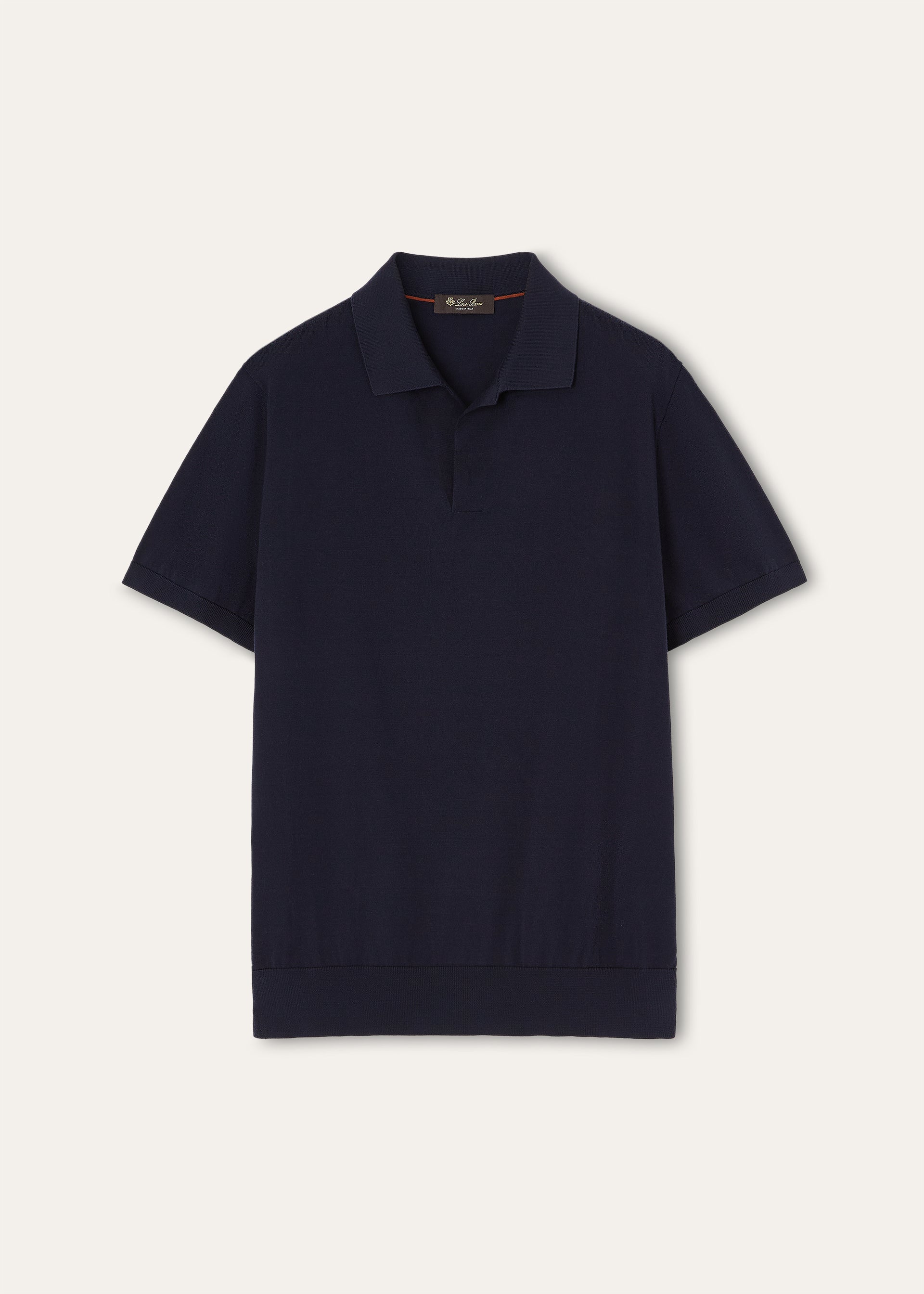 Polo shirt van katoen | BG_TRANSPARENT | BLUE NAVY