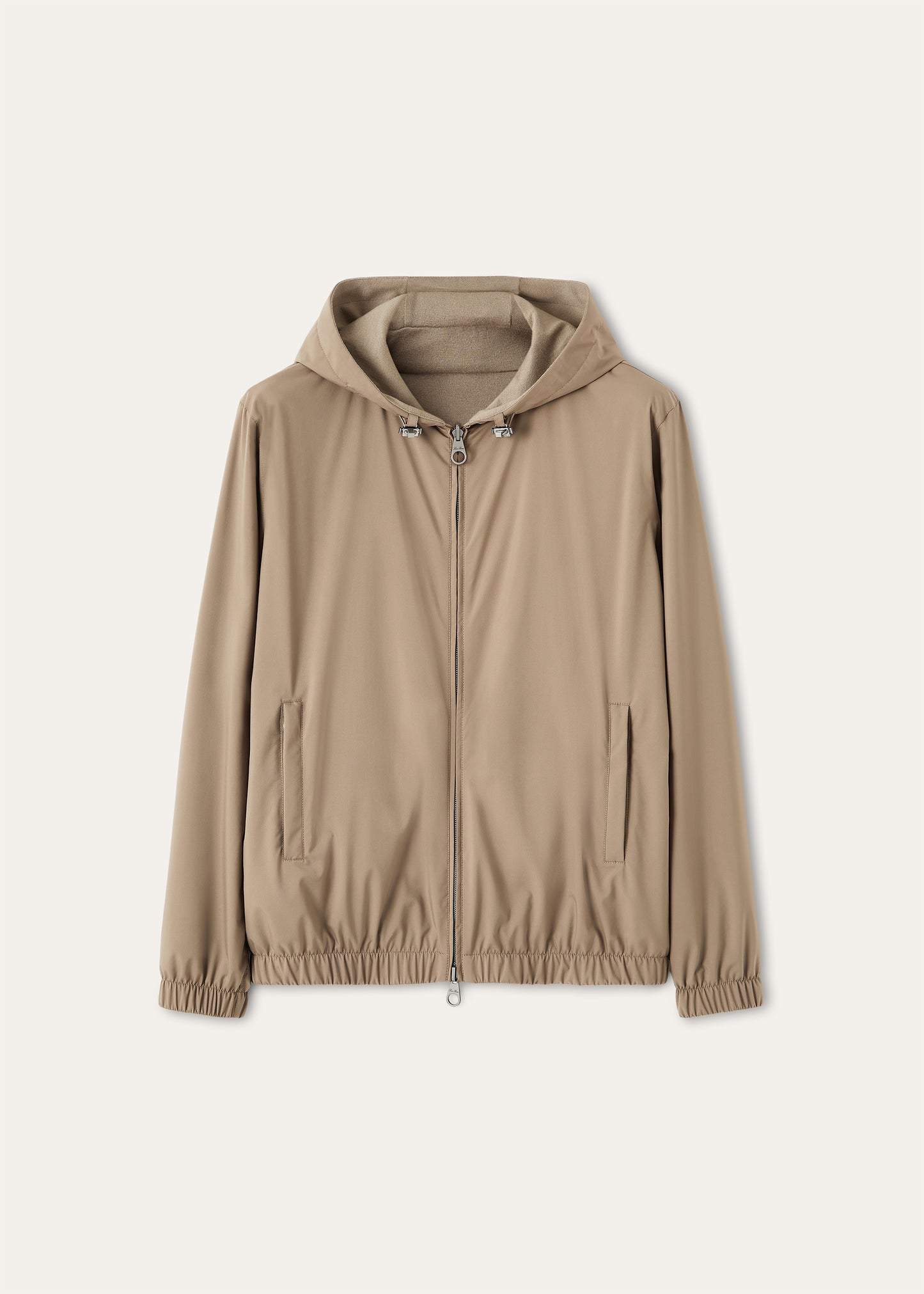 Bomberjack met capuchon | BG_TRANSPARENT | Bruin