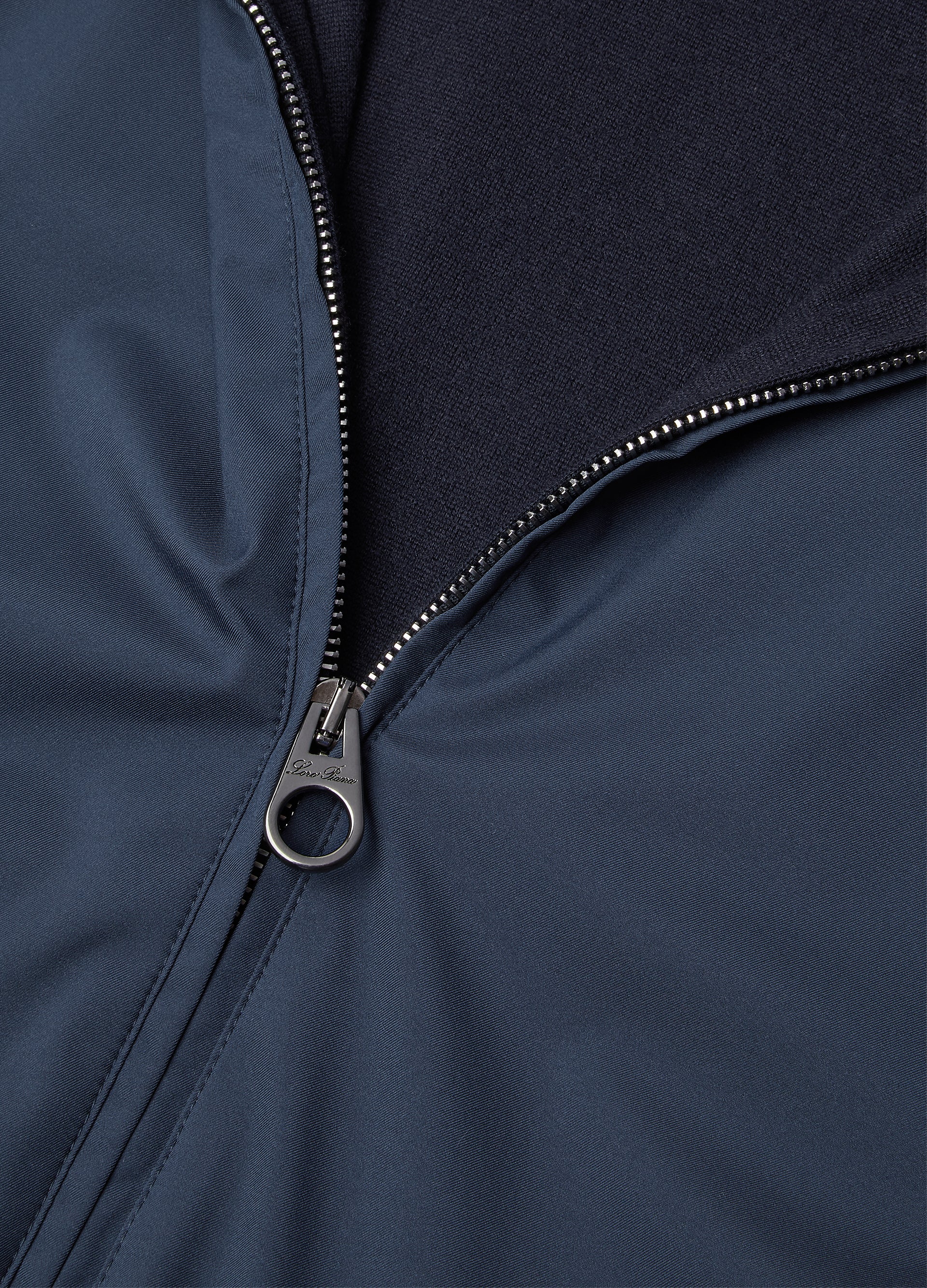 Bomberjack met capuchon | BG_TRANSPARENT | BLUE NAVY