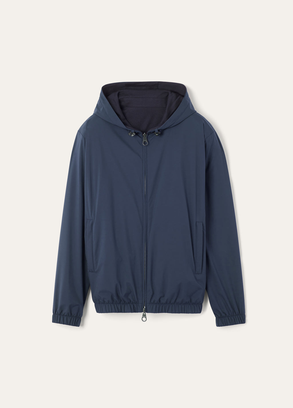 Bomberjack met capuchon | BG_TRANSPARENT | BLUE NAVY