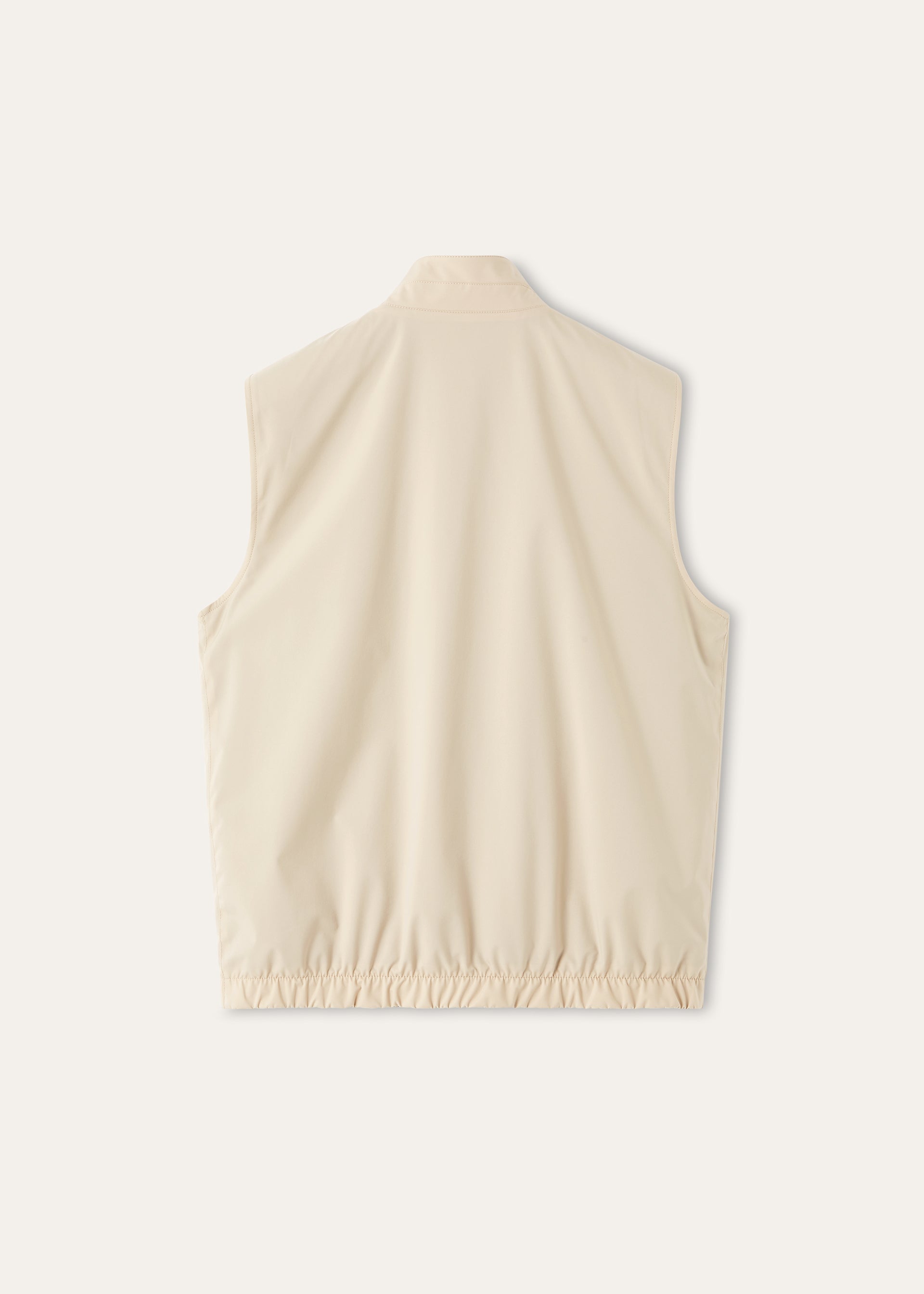 Reversible bodywarmer | BG_TRANSPARENT | Beige