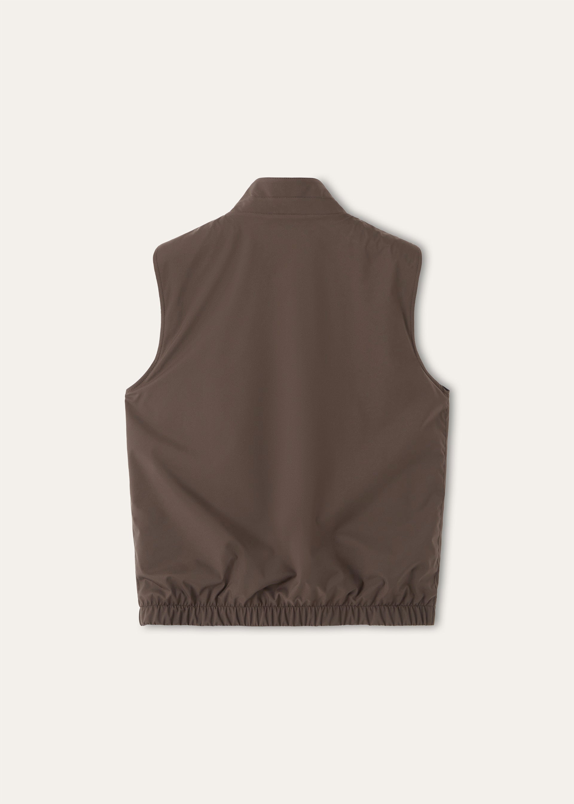 Reversible bodywarmer | BG_TRANSPARENT | Olijf