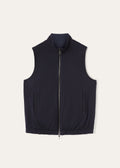Reversible bodywarmer | BG_TRANSPARENT | BLUE NAVY
