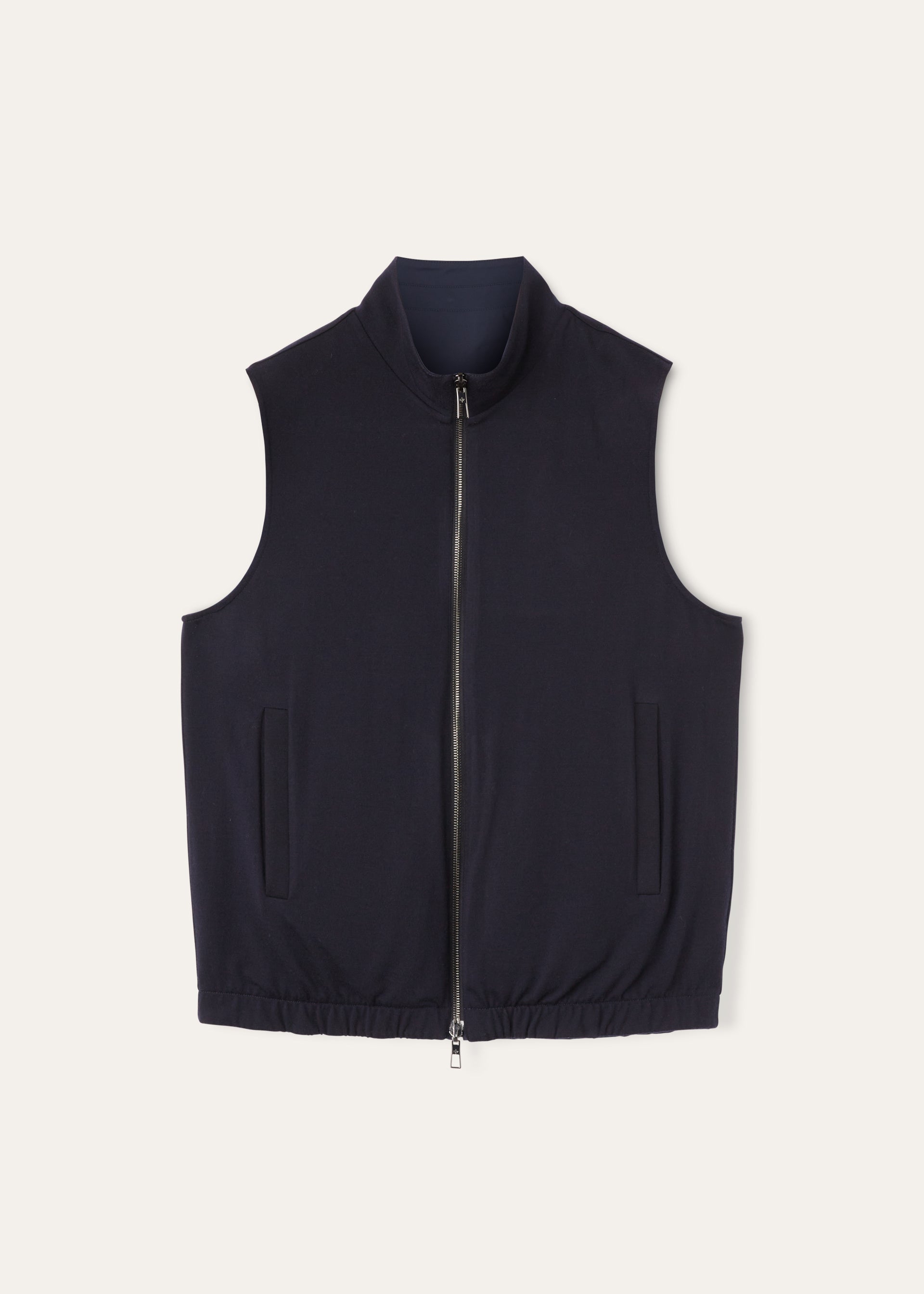 Reversible bodywarmer | BG_TRANSPARENT | BLUE NAVY