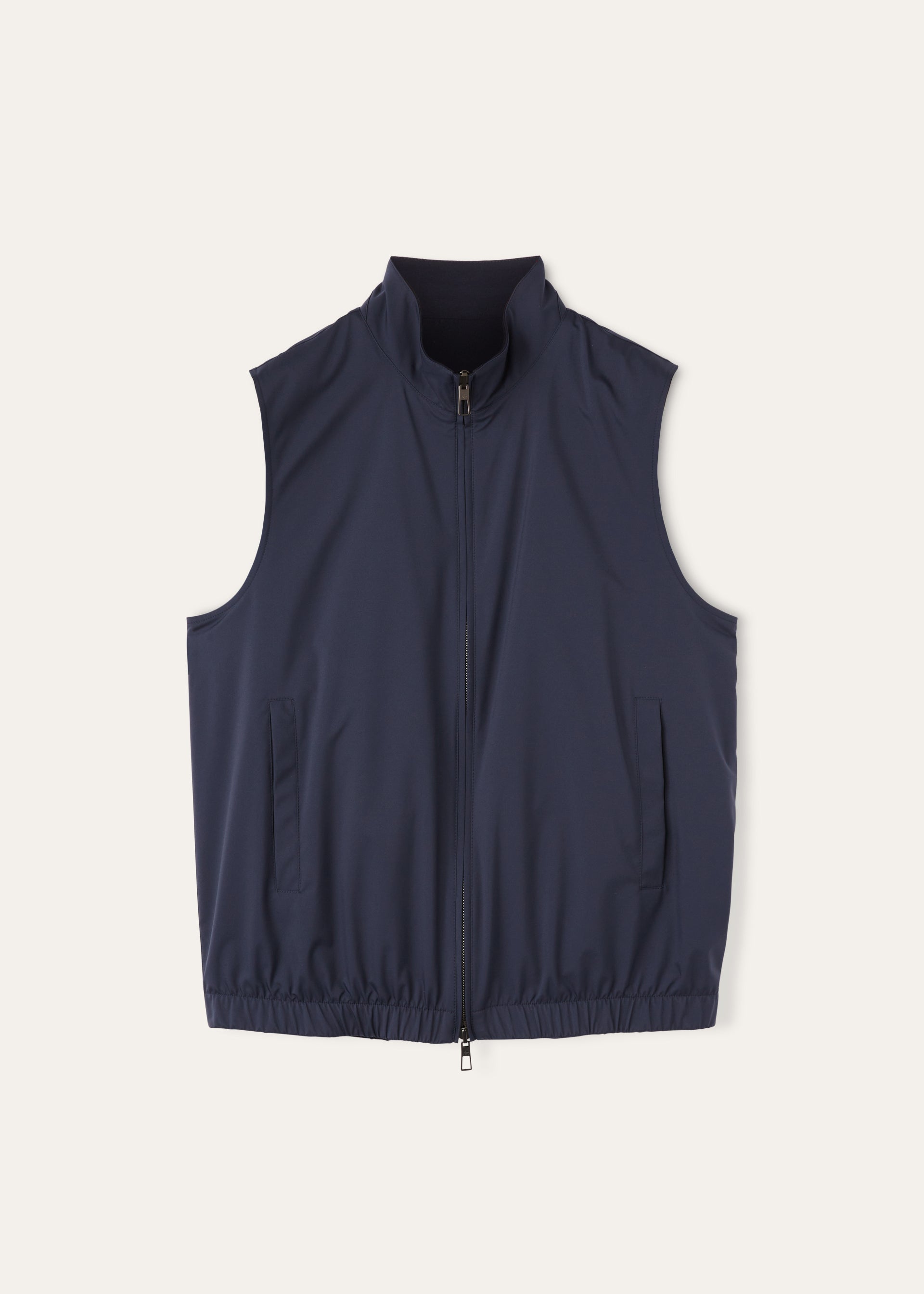 Reversible bodywarmer | BG_TRANSPARENT | BLUE NAVY