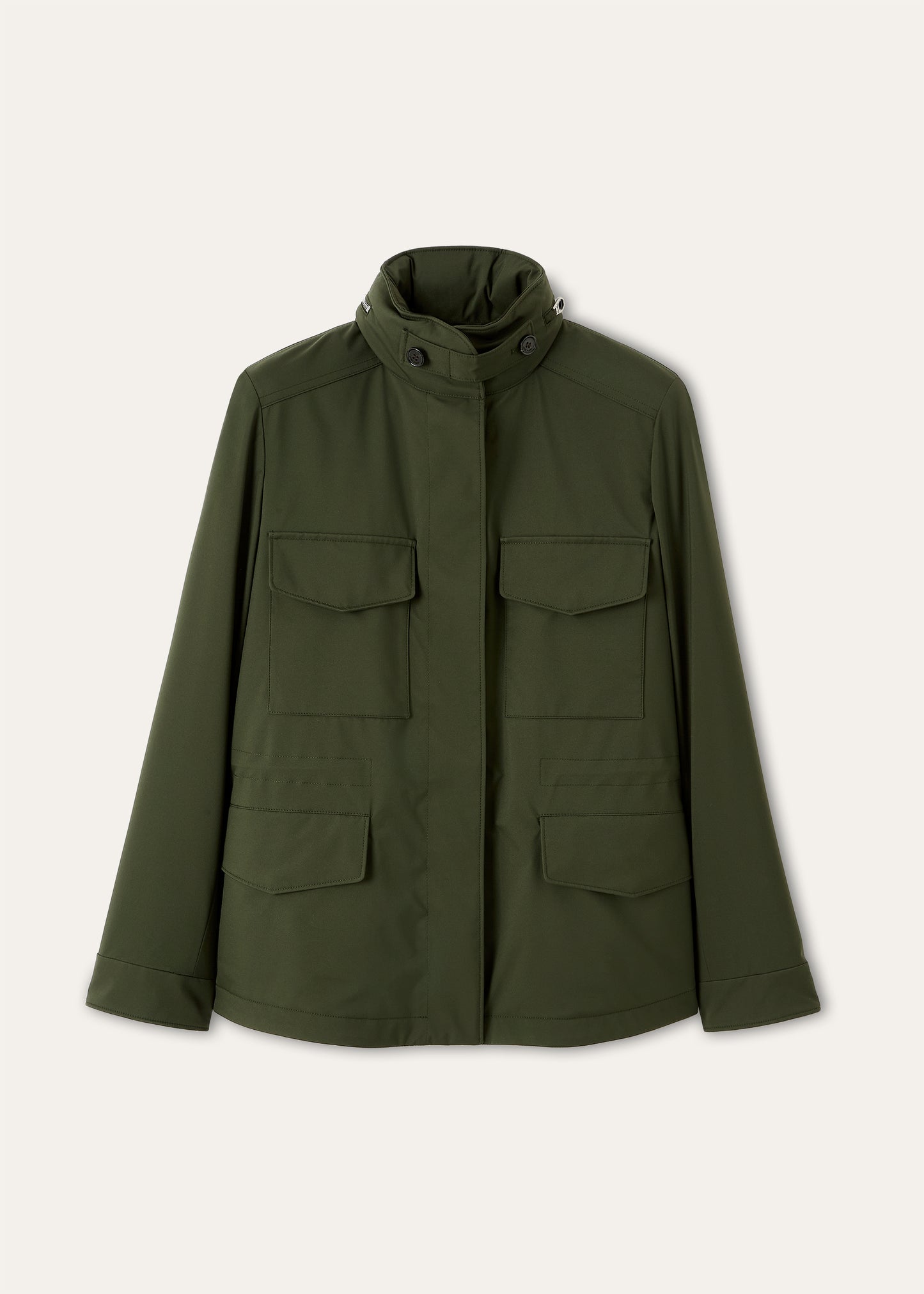 Field jacket | BG_TRANSPARENT | Groen