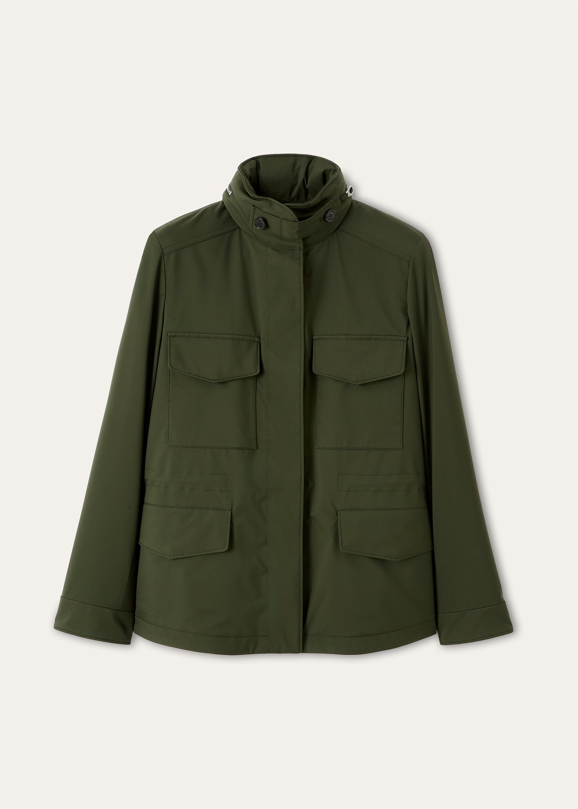 Field jacket | BG_TRANSPARENT | Groen