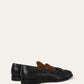 Leren tassel loafers | BG_TRANSPARENT | Zwart