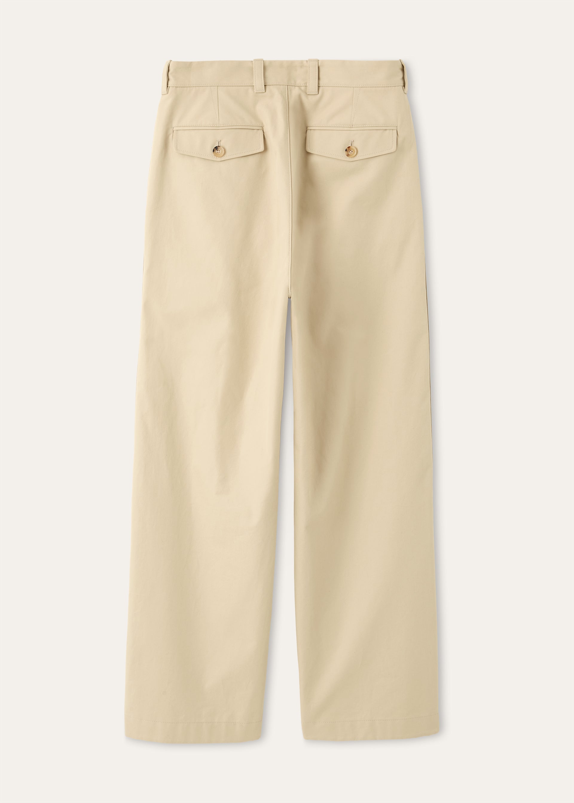 Fuji broek van katoen | Beige
