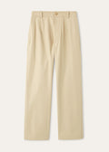 Fuji broek van katoen | Beige