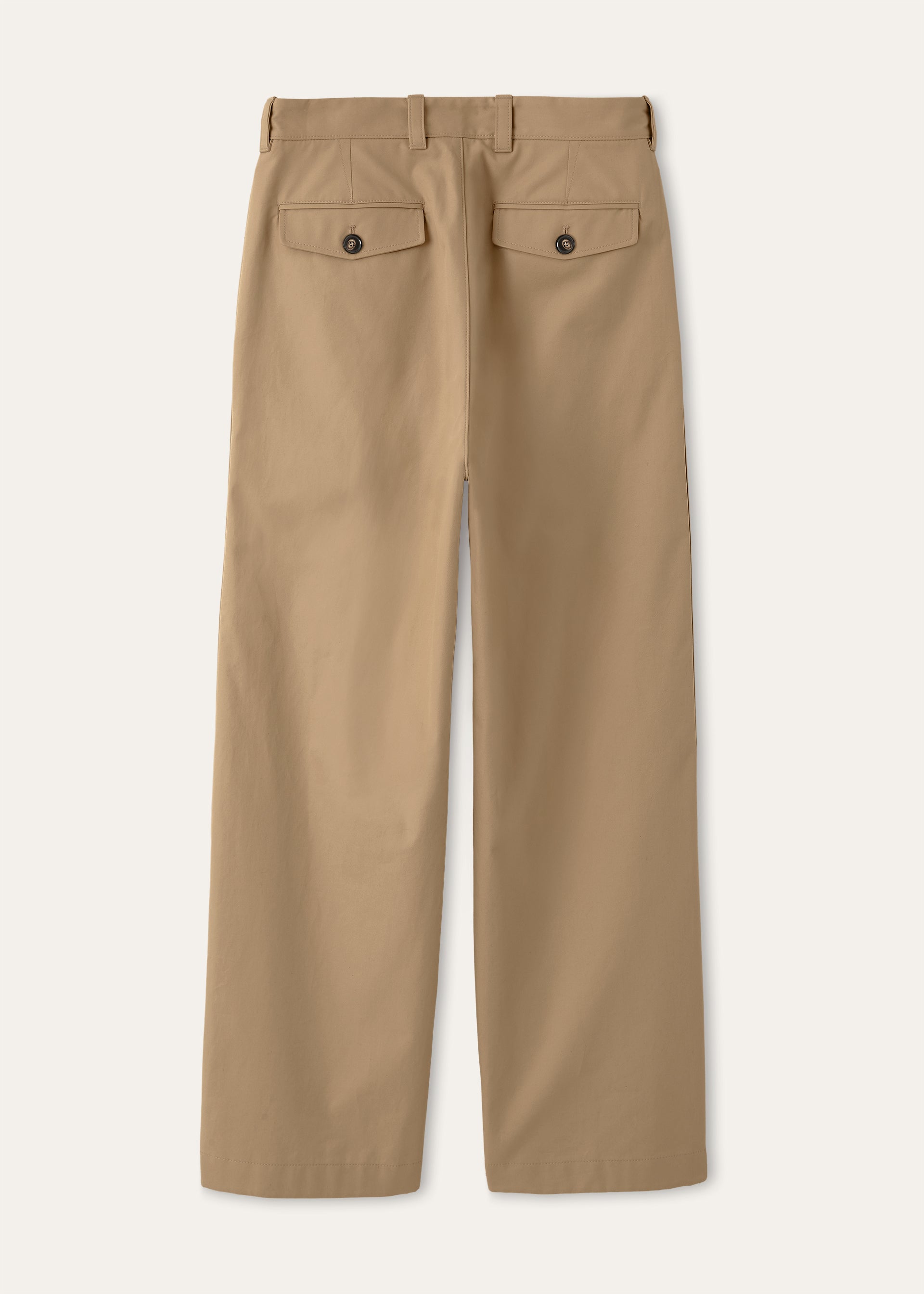 Fuji broek van katoen | Licht Bruin