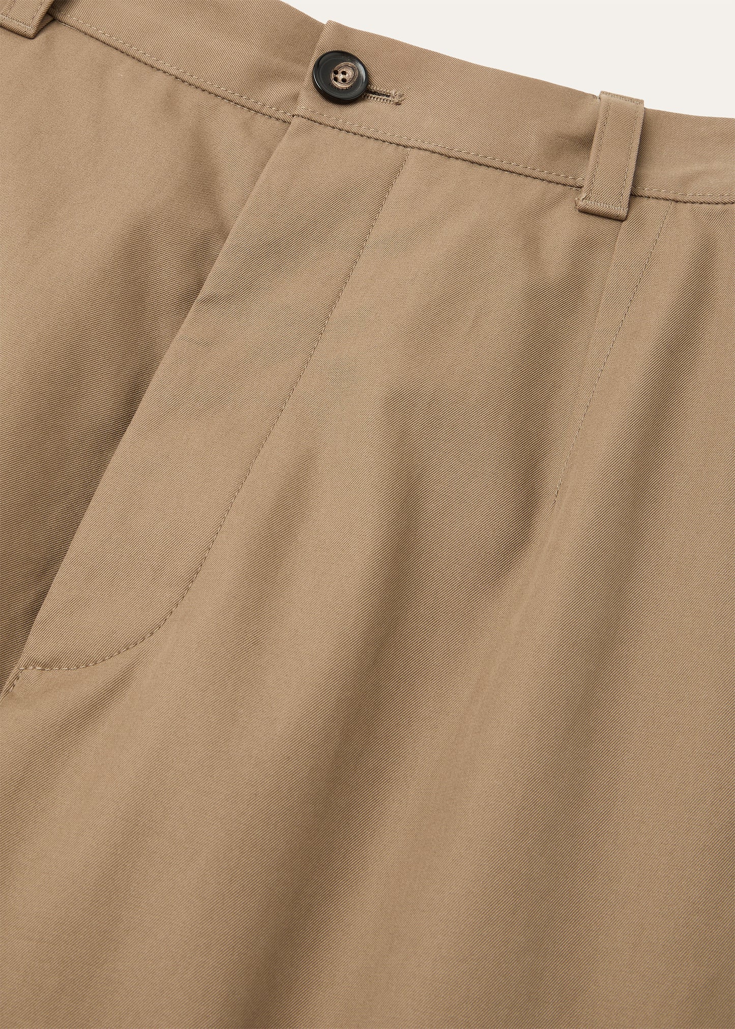 Fuji broek van katoen | BG_TRANSPARENT | Licht Bruin