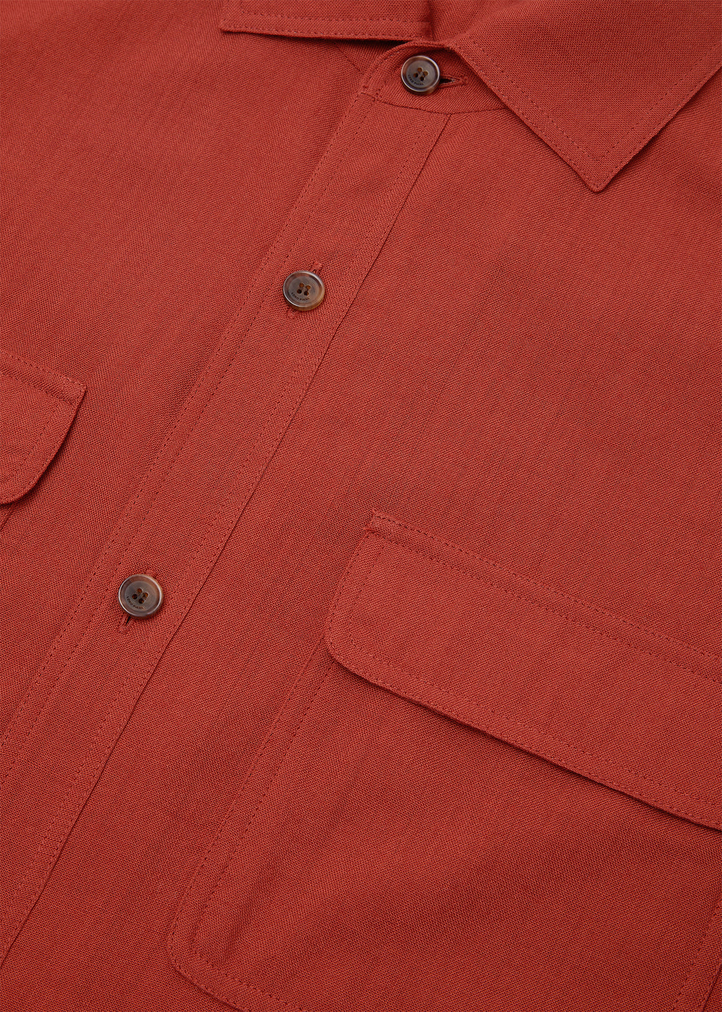 Ida shirt van wol | BG_TRANSPARENT | D.Rood
