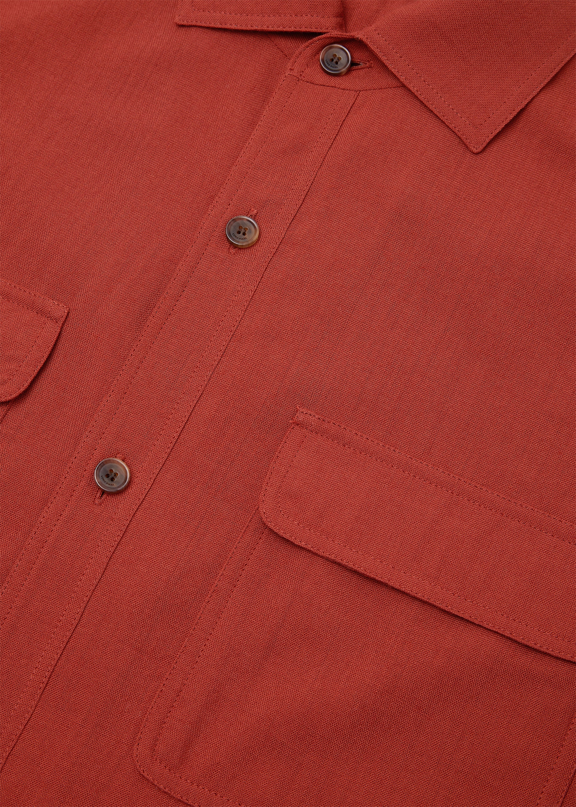 Ida shirt van wol | BG_TRANSPARENT | D.Rood