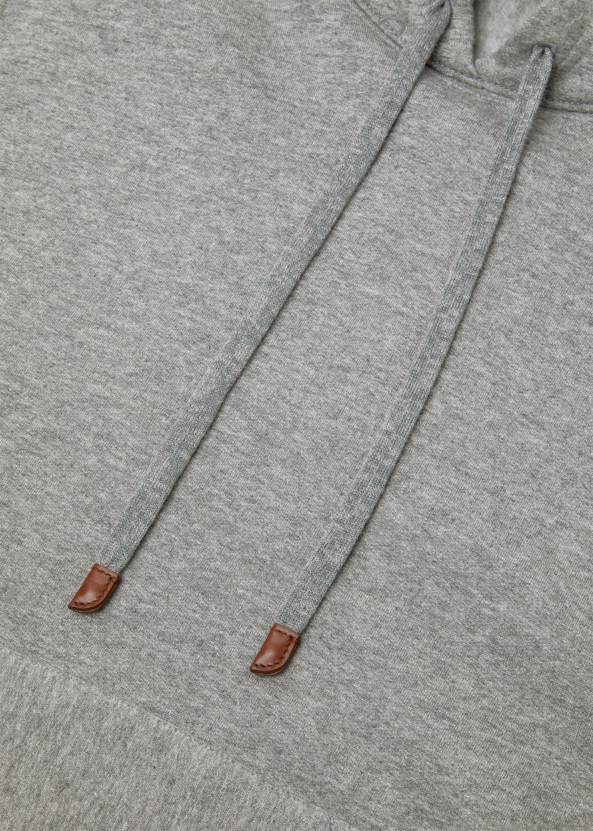 Hoodie van katoen en cashmere | BG_TRANSPARENT | Grijs