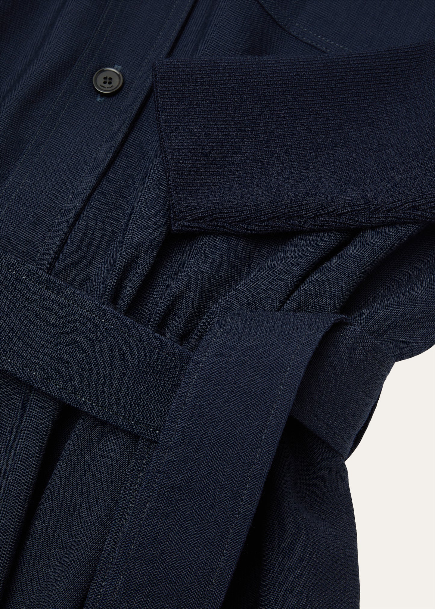 Verlaine jurk van katoen | BG_TRANSPARENT | D.blauw