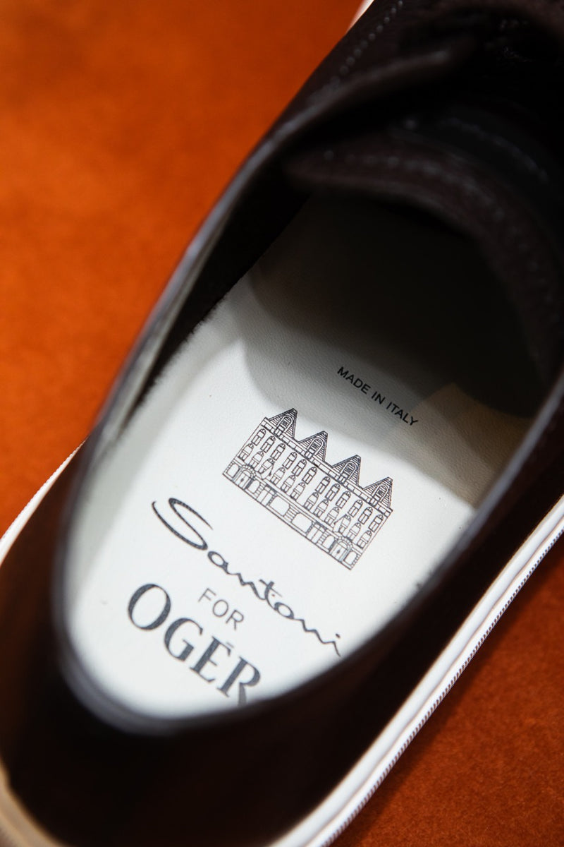 Clean icon sneakers van leer – OGÉR Exclusive | FULL_WIDTH | Bruin