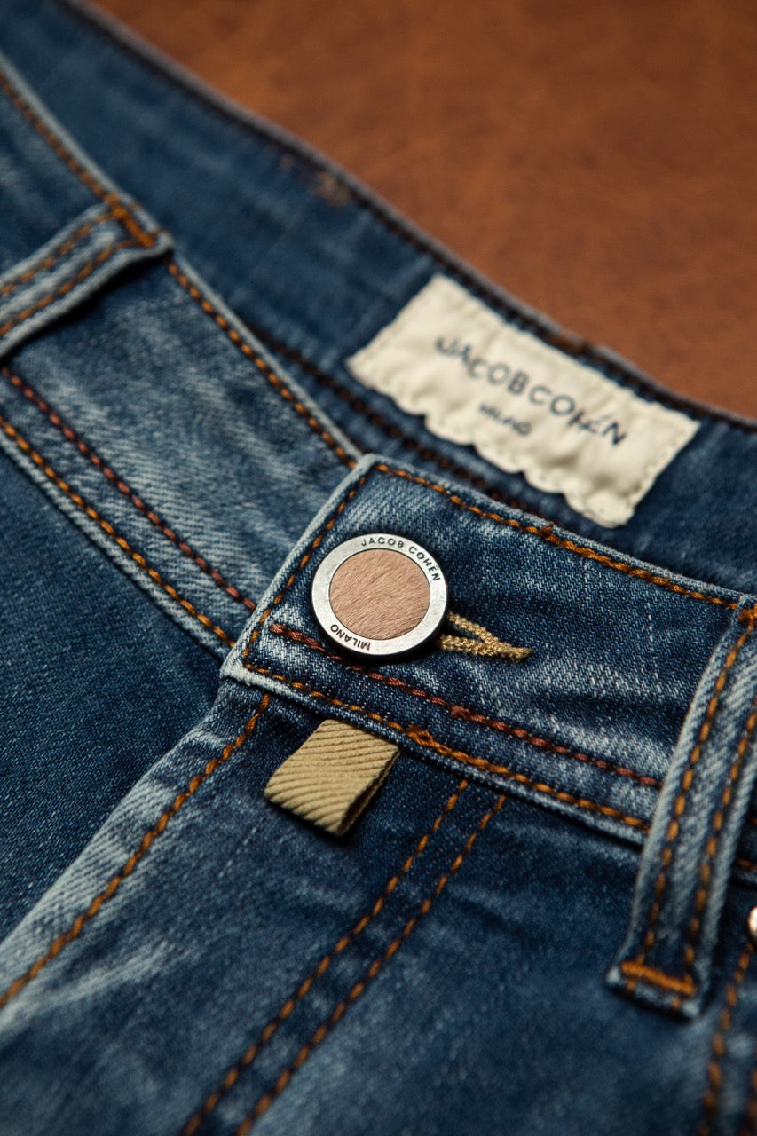 Bard jeans in katoen stretch - OGÉR Exclusive | FULL_WIDTH | Blauw