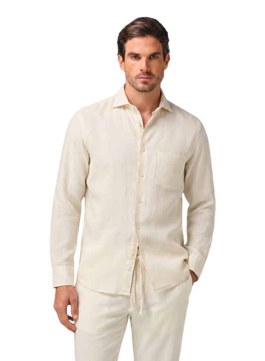 Shirt van linnen | KIEZEL
