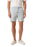 Gestreepte Madeira Zwembroek | FULL_WIDTH | MODEL | L.Blauw