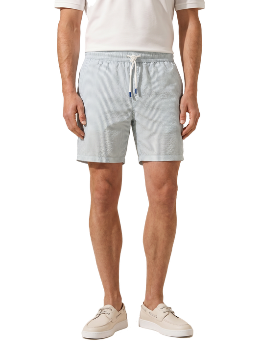 Gestreepte Madeira Zwembroek | FULL_WIDTH | MODEL | L.Blauw