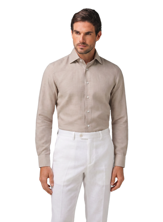 Shirt van katoen | Groen