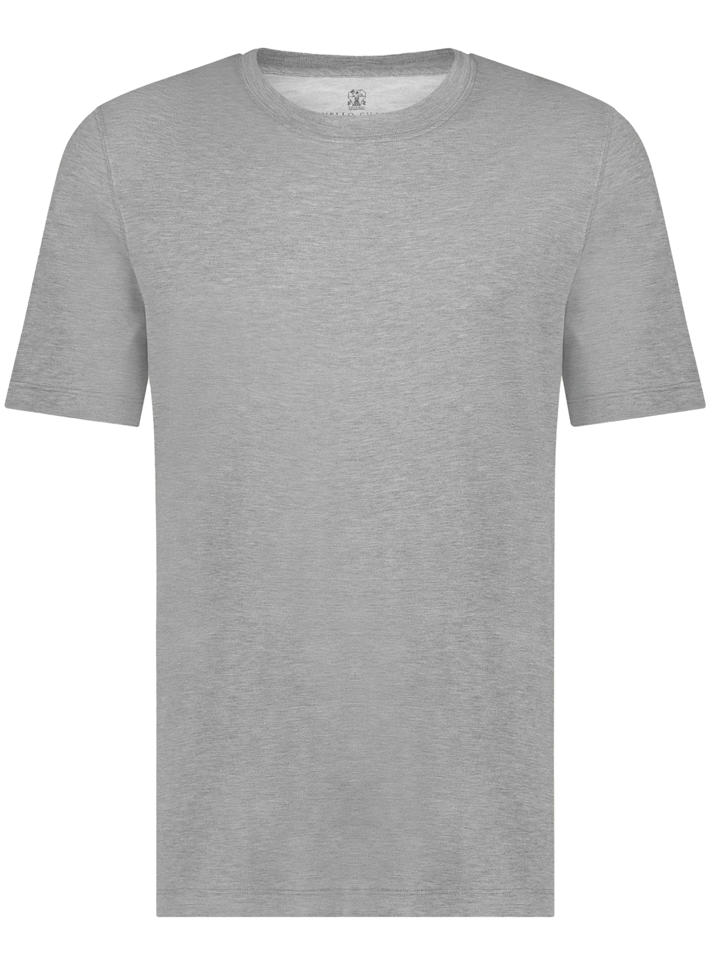 T-shirt van katoen | Grijs