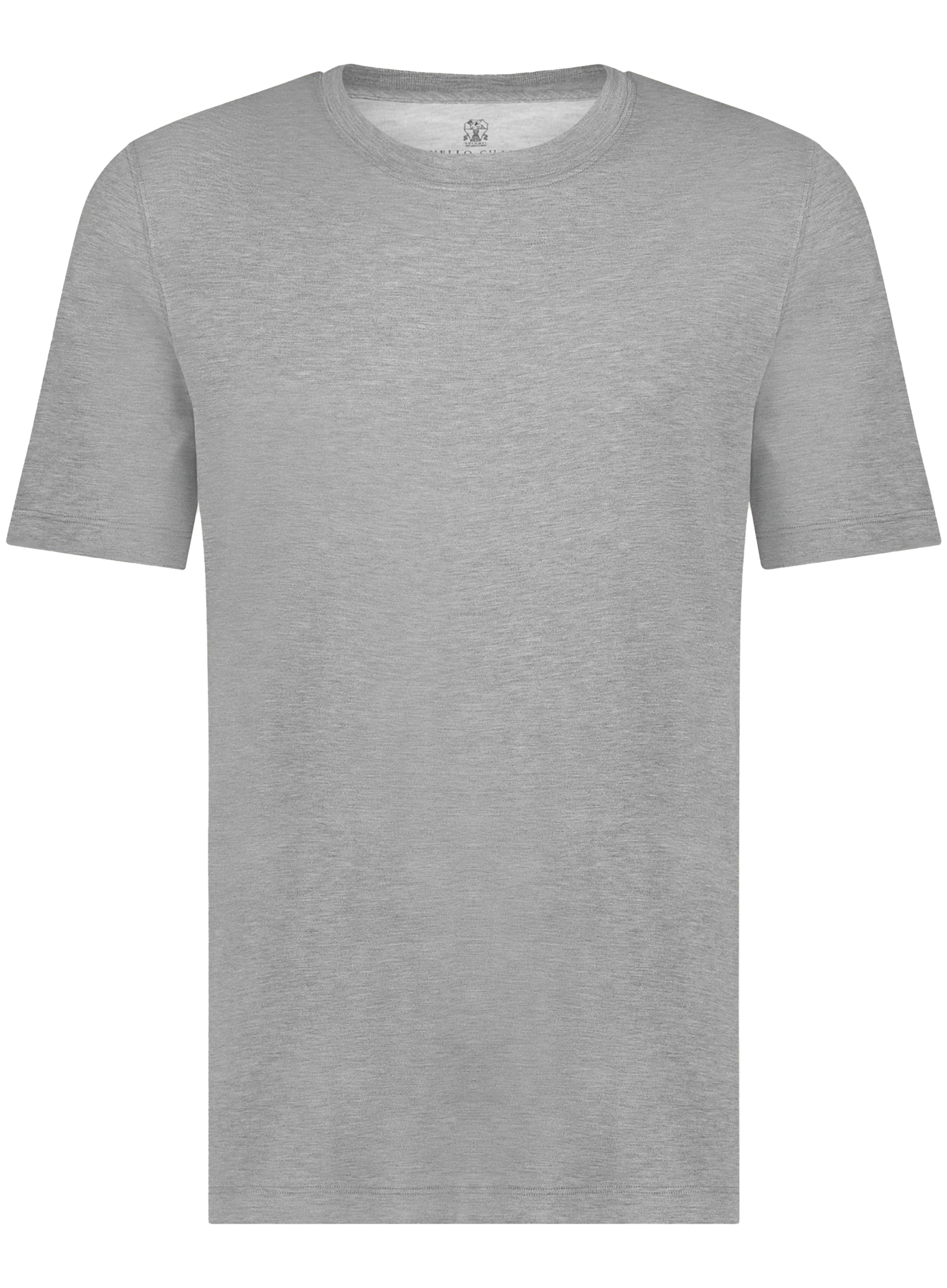 T-shirt van katoen | Grijs