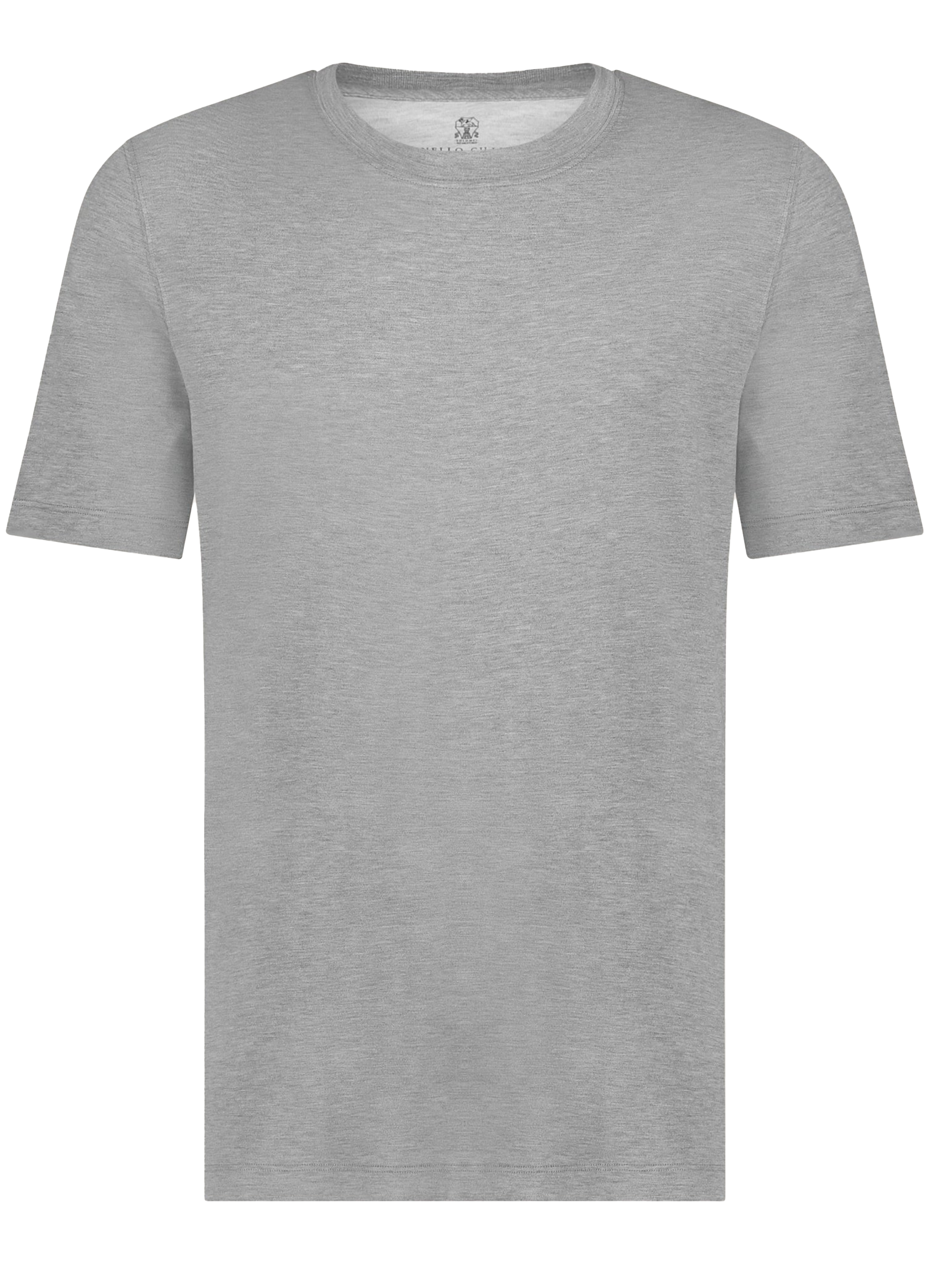 T-shirt van katoen | Grijs