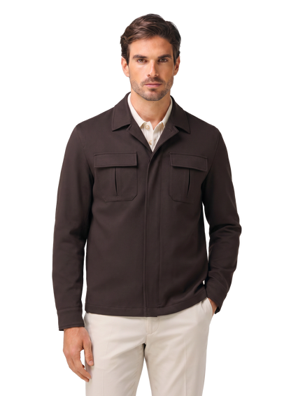 Overshirt van katoen | FULL_WIDTH | MODEL | D.Bruin