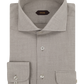 Overhemd van modal en wol | Beige