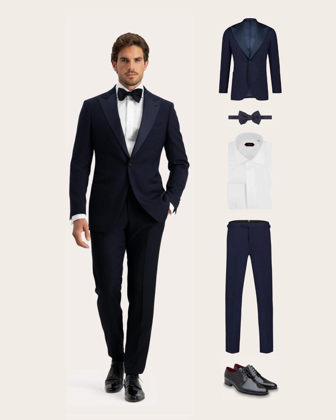 Classic Tuxedo set | FULL_WIDTH | BLUE NAVY
