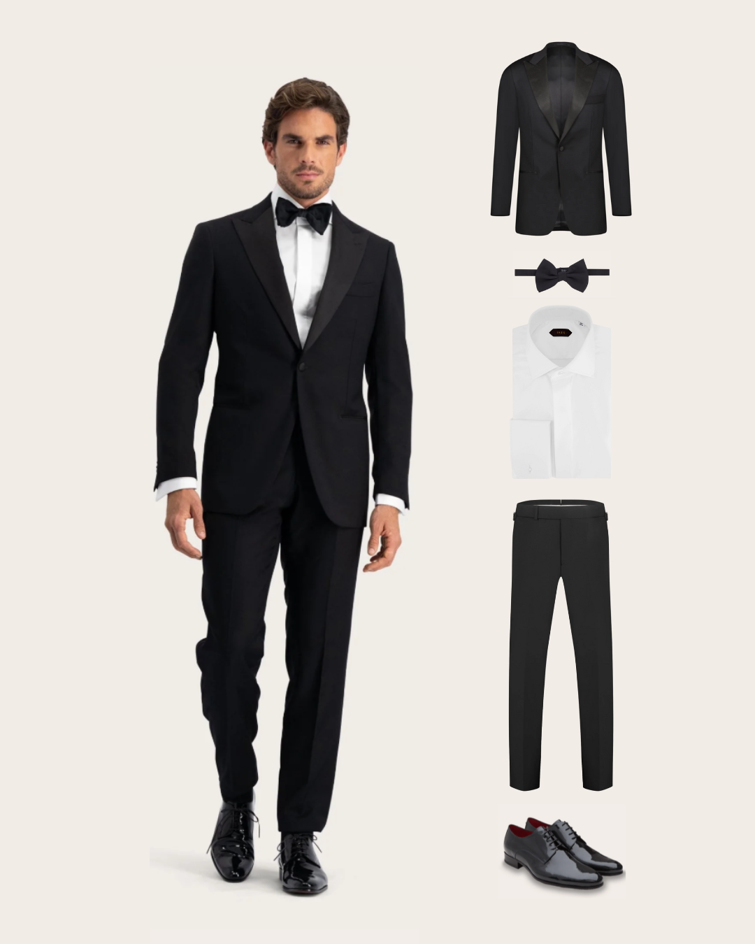 Classic Tuxedo set | FULL_WIDTH  | Zwart
