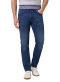 Nick jeans van katoen | MODEL | FULL_WIDTH | BLUE NAVY