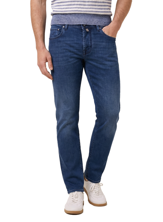 Nick jeans van katoen | MODEL | FULL_WIDTH | BLUE NAVY