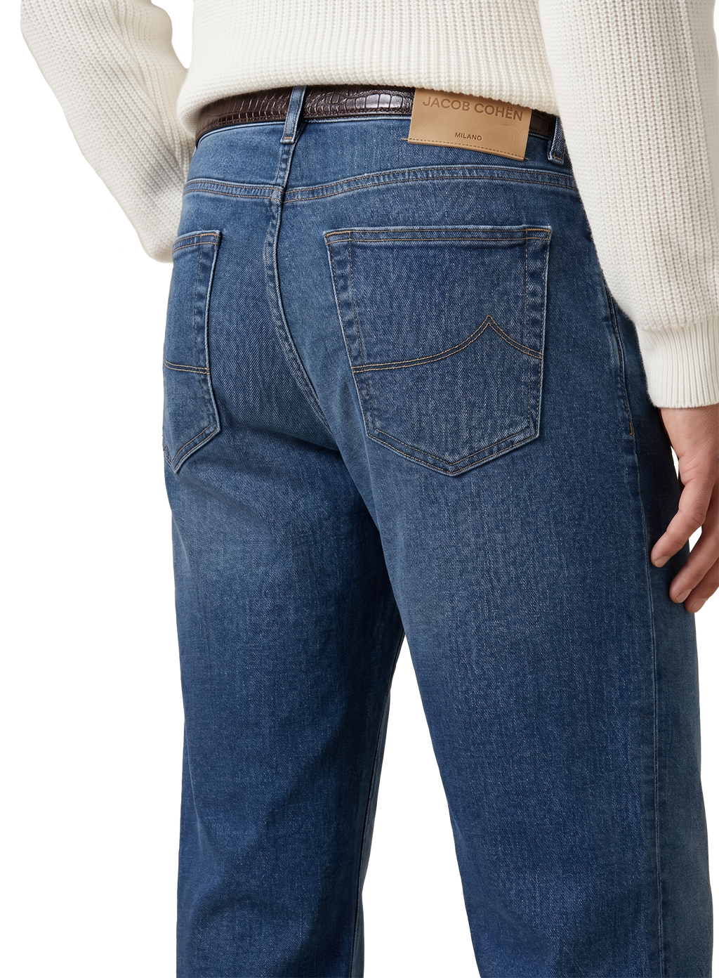 Nick jeans van katoen | FULL_WIDTH | Blauw