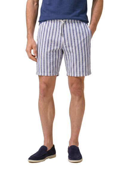 Gestreepte zwembroek | FULL_WIDTH | MODEL | Blauw