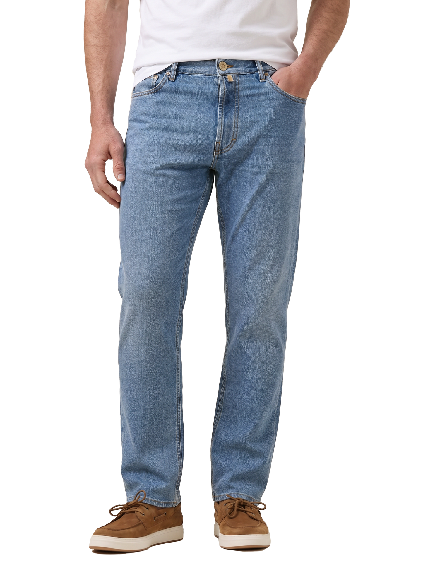Sean straight leg jeans | MODEL | MID.BLAUW