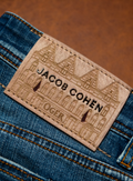 Bard jeans in katoen stretch - OGÉR Exclusive | FULL_WIDTH | Blauw