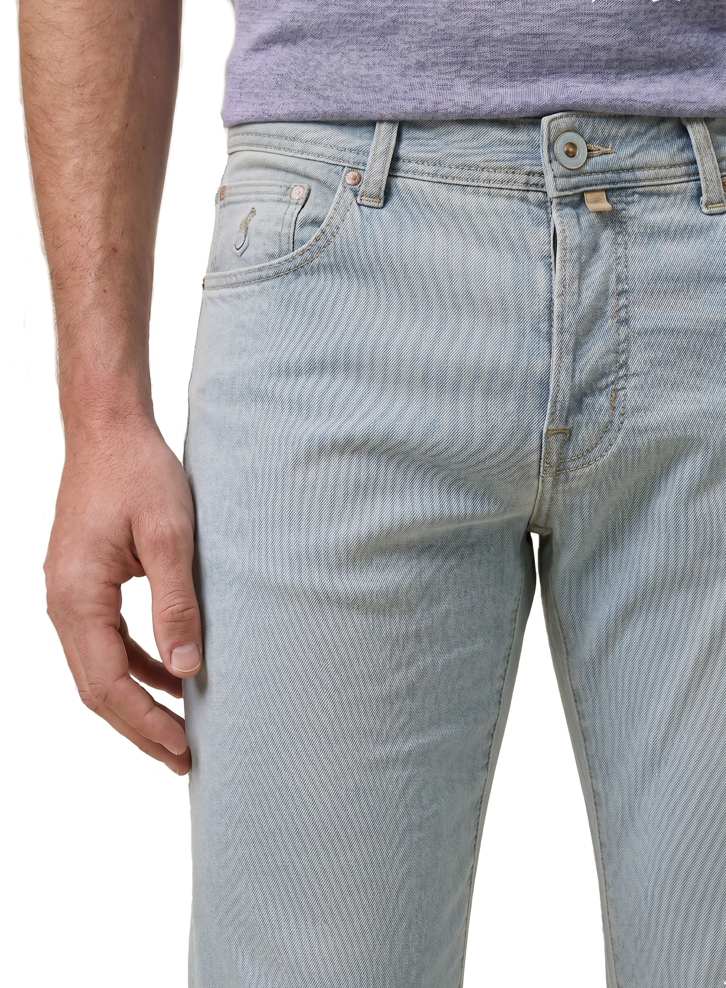 Bard jeans van katoen | FULL_WIDTH | L.Blauw