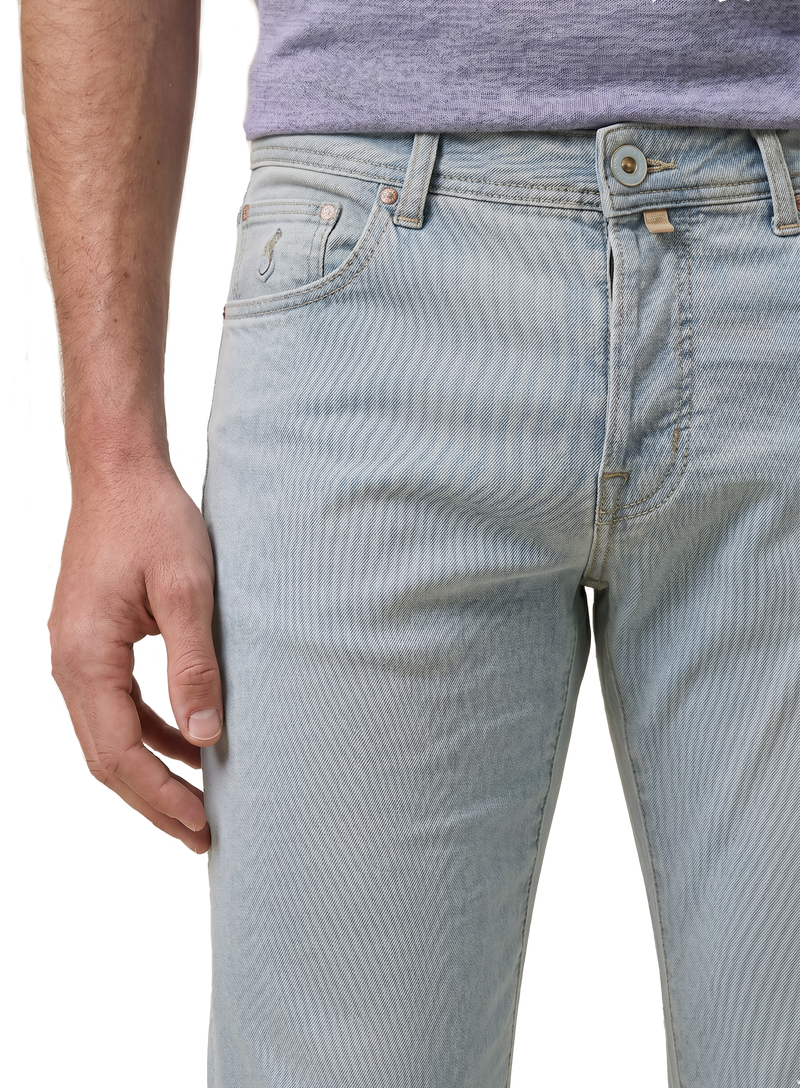 Bard jeans van katoen | FULL_WIDTH | L.Blauw