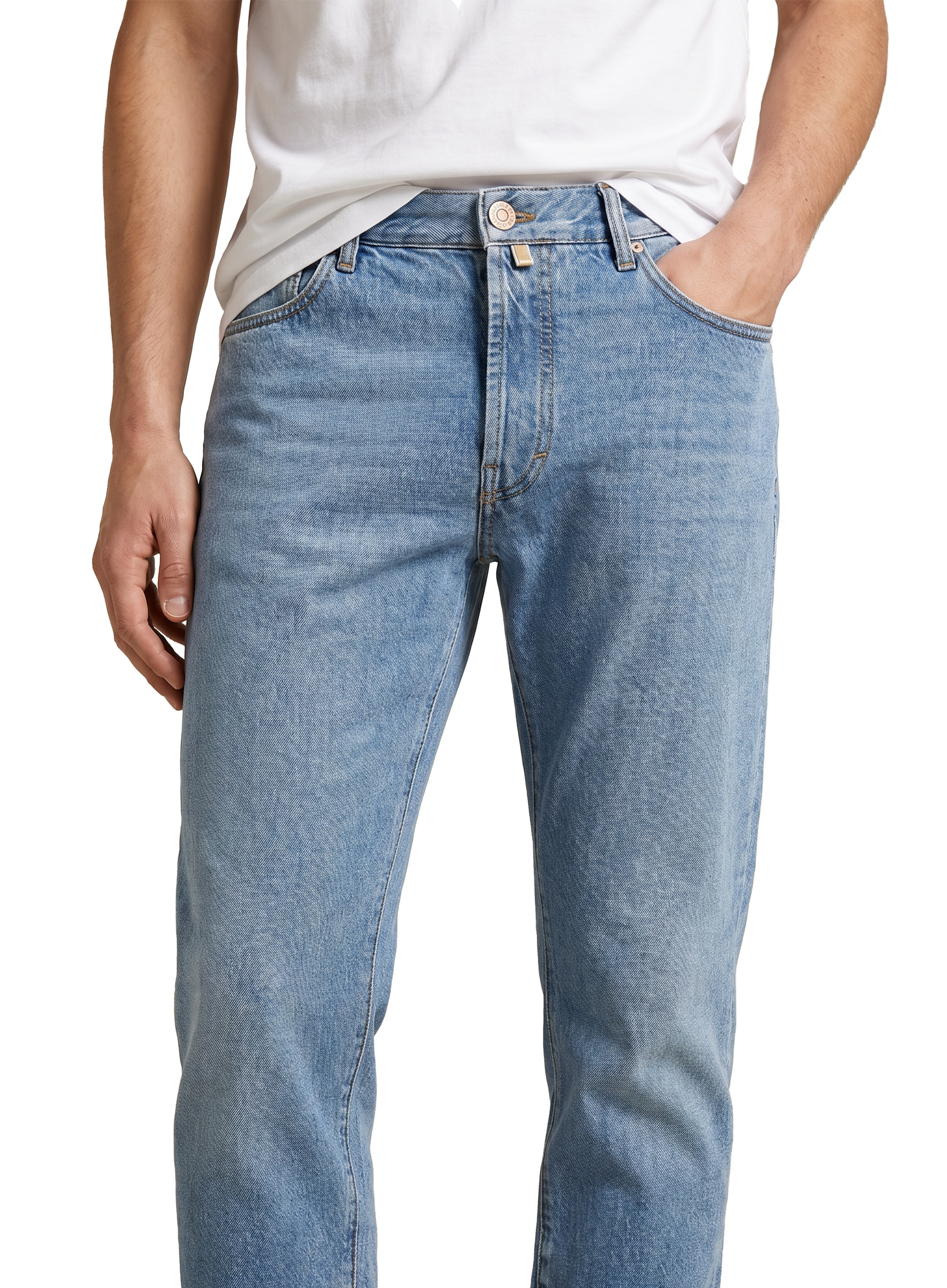 Sean straight leg jeans | FULL_WIDTH |  MID.BLAUW