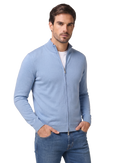 Ritsvest van scheerwol | MODEL | FULL_WIDTH | L.Blauw